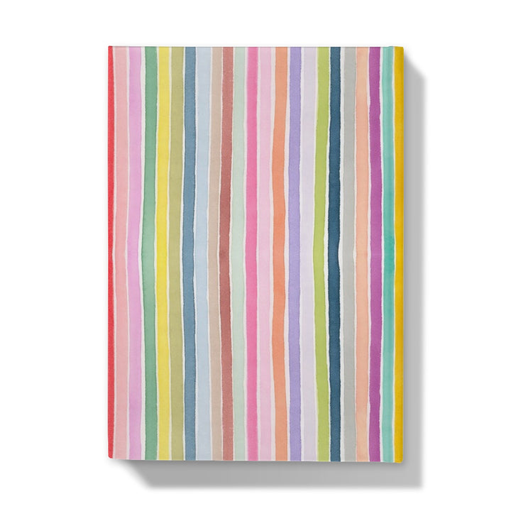 Rainbow Stripe by Sylvie Vo Hardback Journal