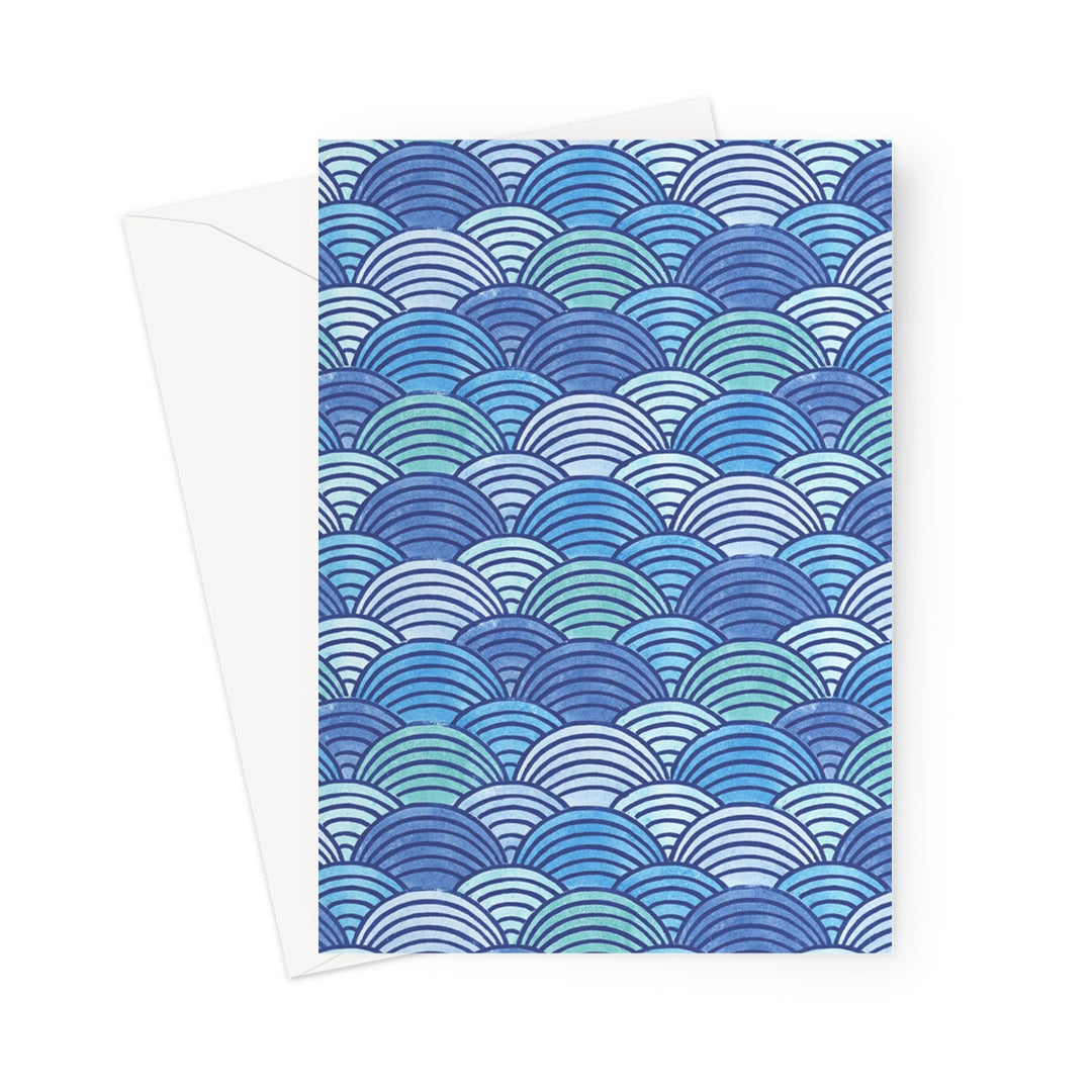 Soothing Swell by Marie Le Moal Greeting Card