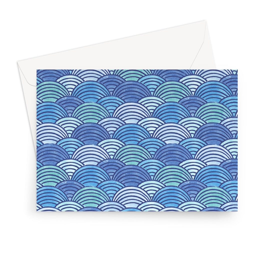 Soothing Swell by Marie Le Moal Greeting Card