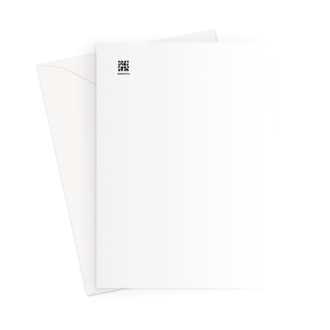 Less is More by Key Run Greeting Card
