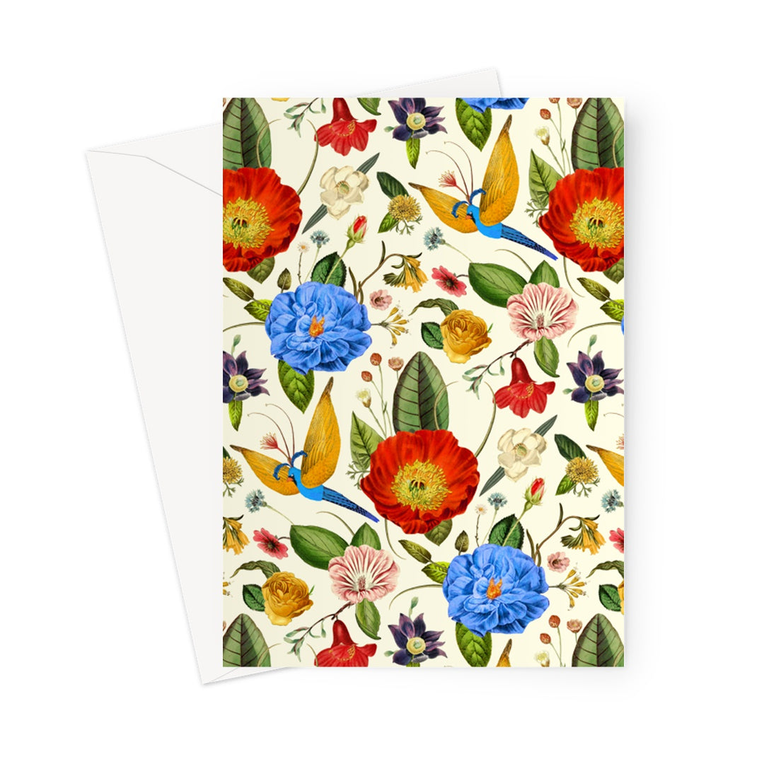 Flower Girls I by Varvara Alay Greeting Card