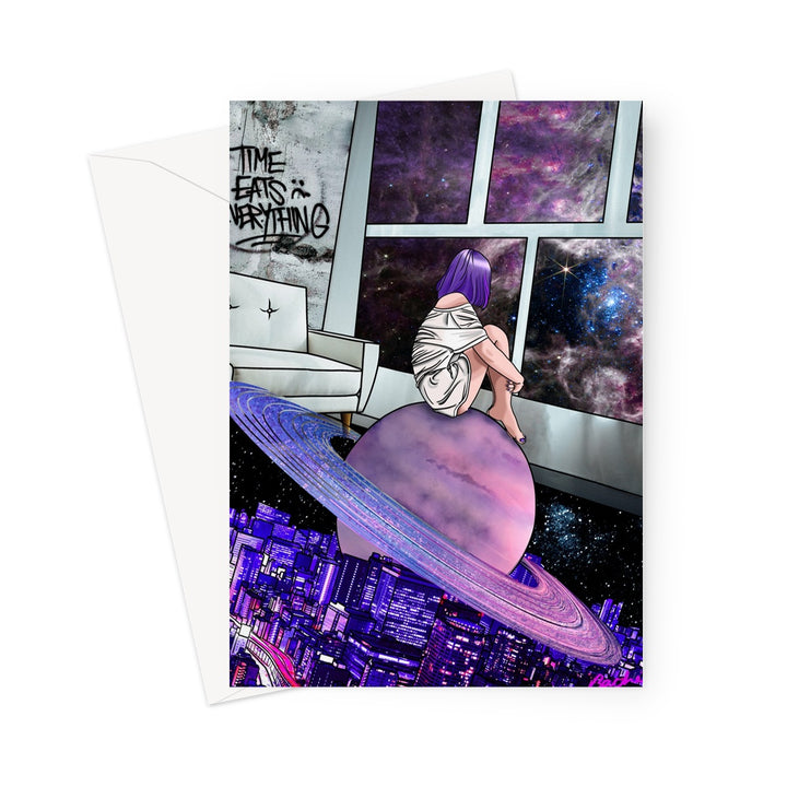 Transcendence by Alix Bache Greeting Card