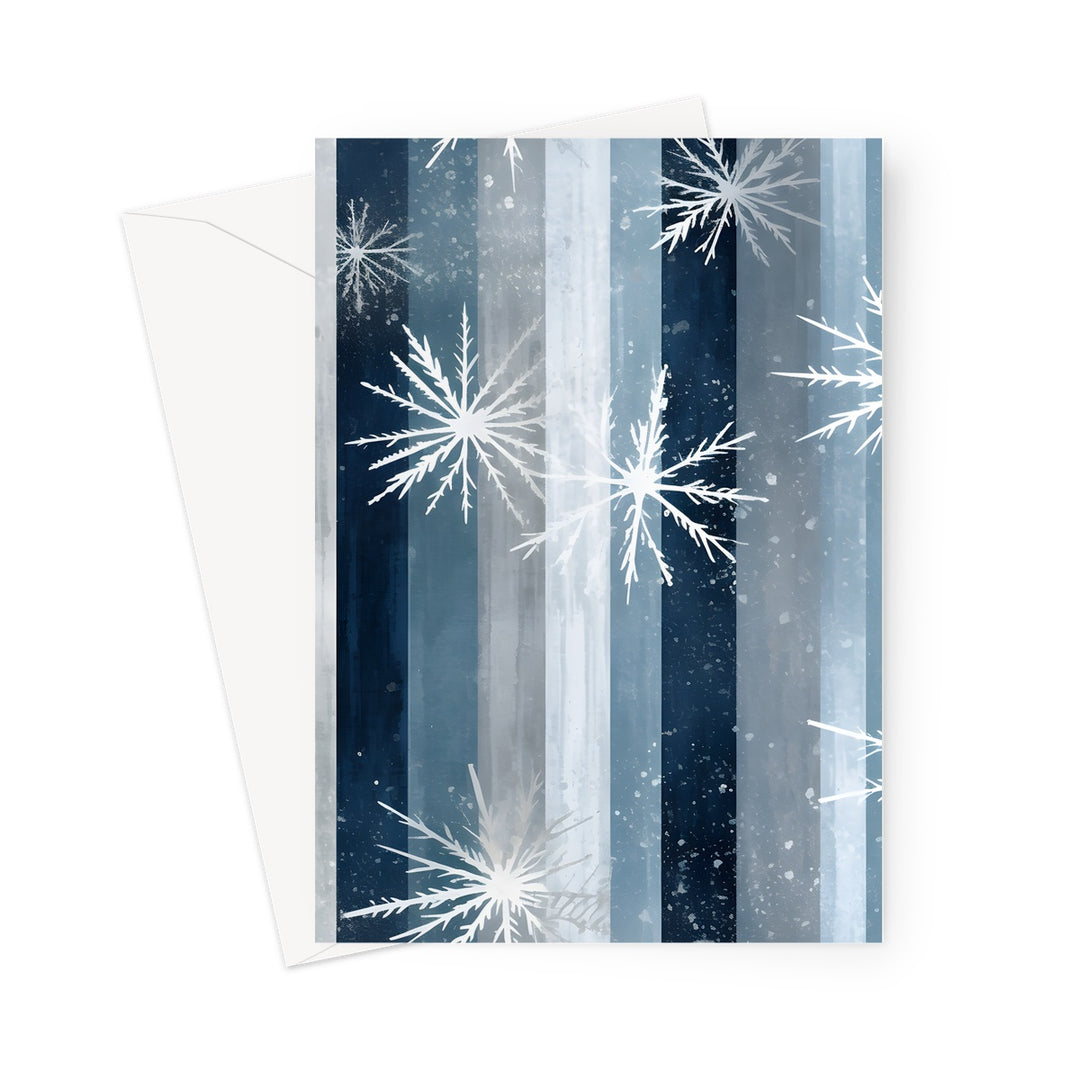 Winter Stripe by Sour Power Greeting Card